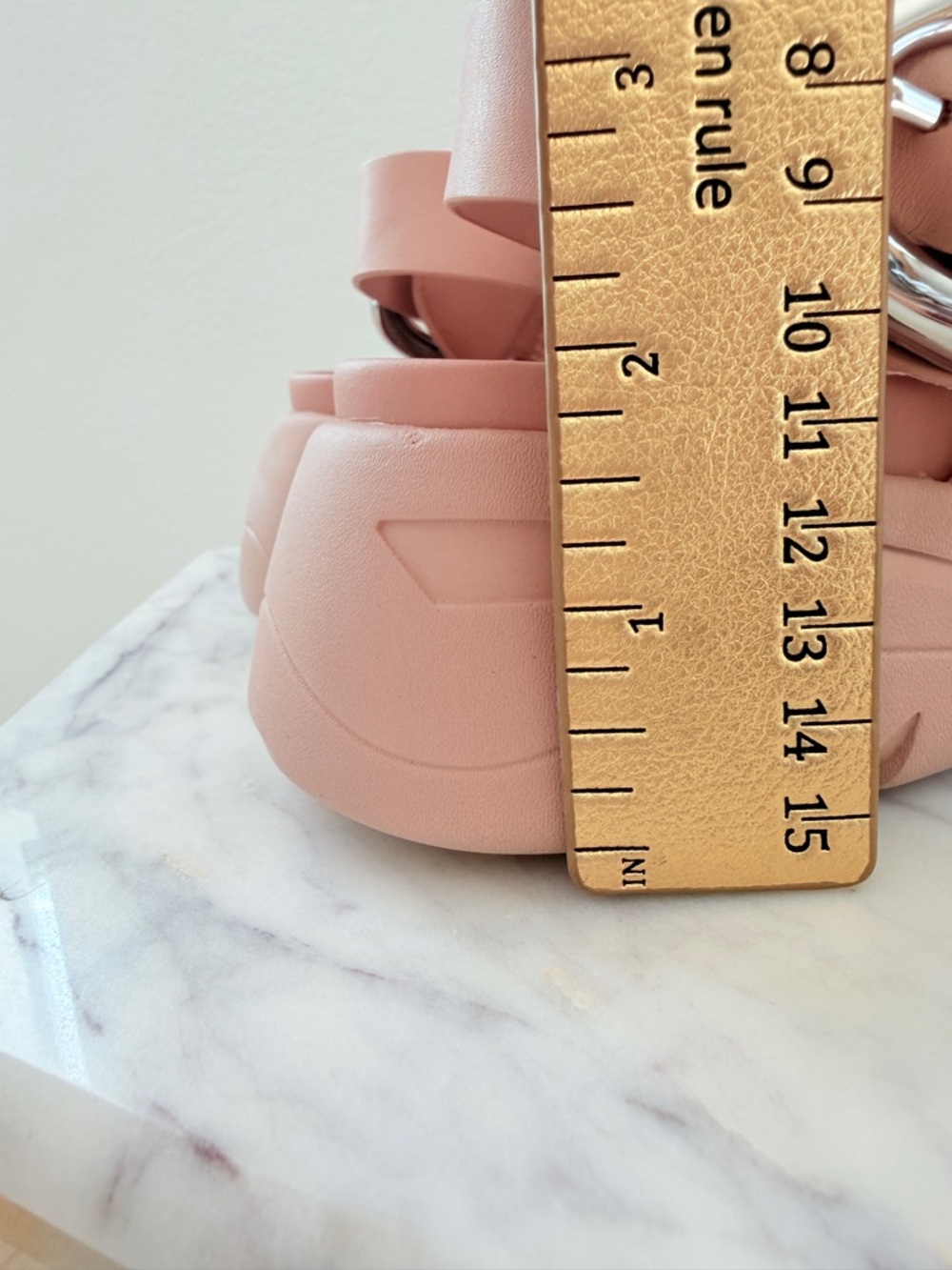 π AEROSOLES Hari Blush Pink Nude Cipria Sporty Low Heel Sandals 6.5 - Picture 9 of 12
